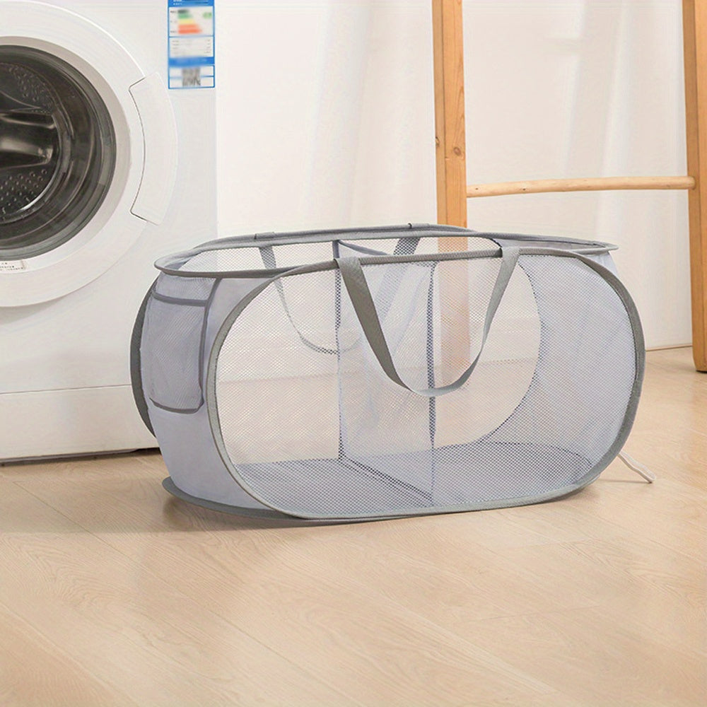 Panier à linge en maille