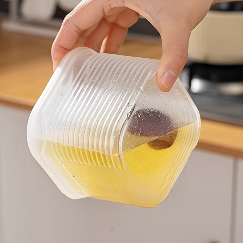 Set de 7 Contenants de Rangement pour Aliments, avec Couvercles